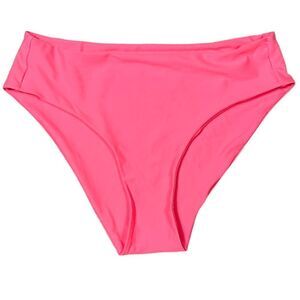Fused Hawaii Pink Haleakala High Rise Double Lined Bikini Swimsuit Bottom